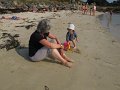 Aout-plage-Paule et Margot